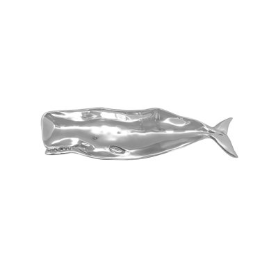 High Seas Recycled Sandcast Aluminum Butter Dish
