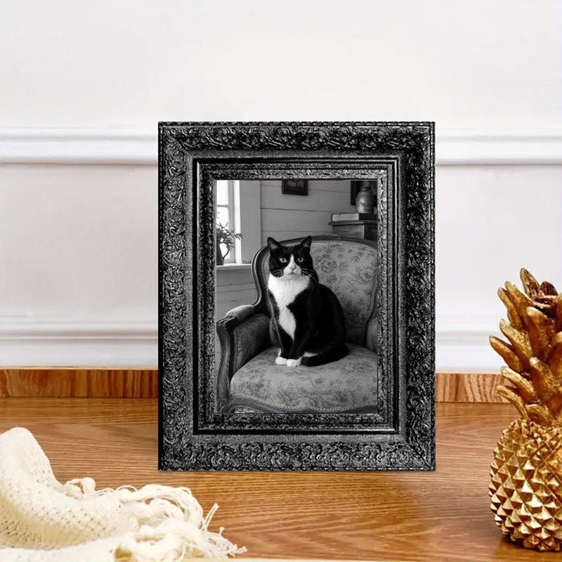 Cadre photo noir élégant 1PC pour présentation de photos 11 po x 14 po, Noir, 1, 11" W x 14" H