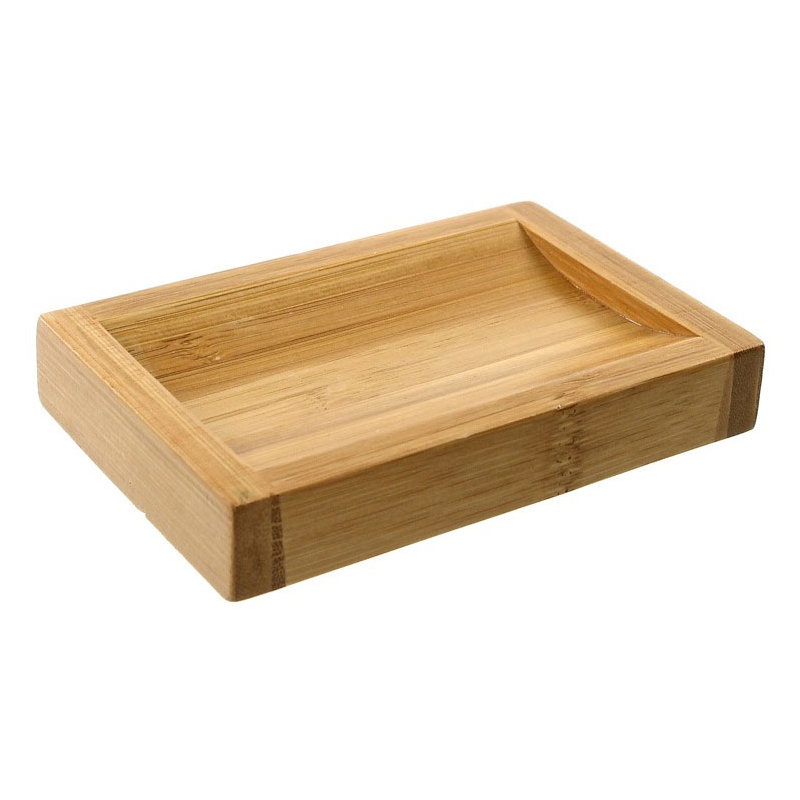 Bigner Soap Dish, Bamboo