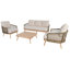 Nakiya 5 - Person Garden Lounge Set with Cushions