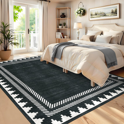 Tapis lavable Geometic Border