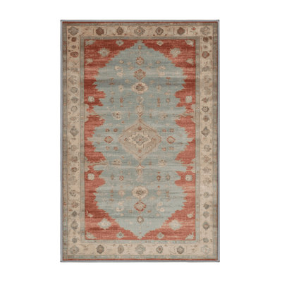 Machine Washable Overdyed Gray Area Rug