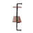 Industrial Pipe Shelf 3-Tier, 2-Tier Wall Mounted Shelves with Hooks for Kitchen, Bedroom, Bathroom