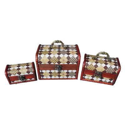 Sultan Wooden Decorative Trunk