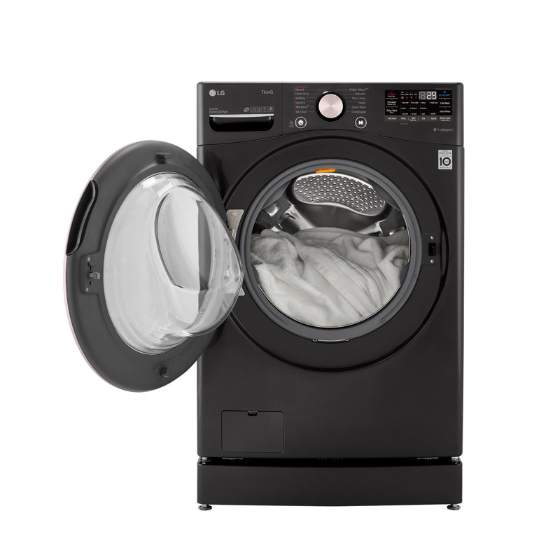LG 4.5 cu. ft. Ultra Large Capacity Smart wi-fi Enabled Front Load Washer with TurboWash 360° and Built-In Intelligence