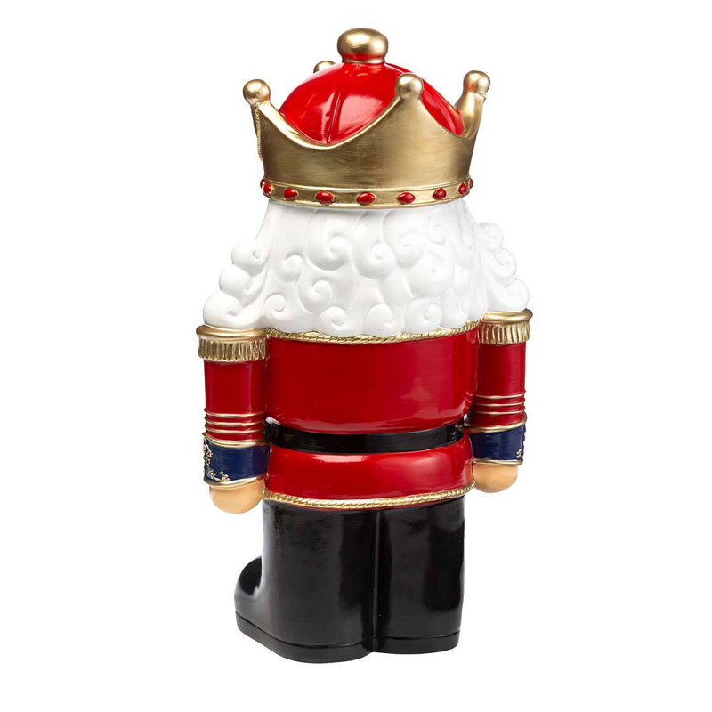 Nutcracker Shorty Lighted Figurine, Beige