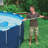 Intex 10ft x 30in Metal Frame Swimming Pool with Filter and Maintenance Kit