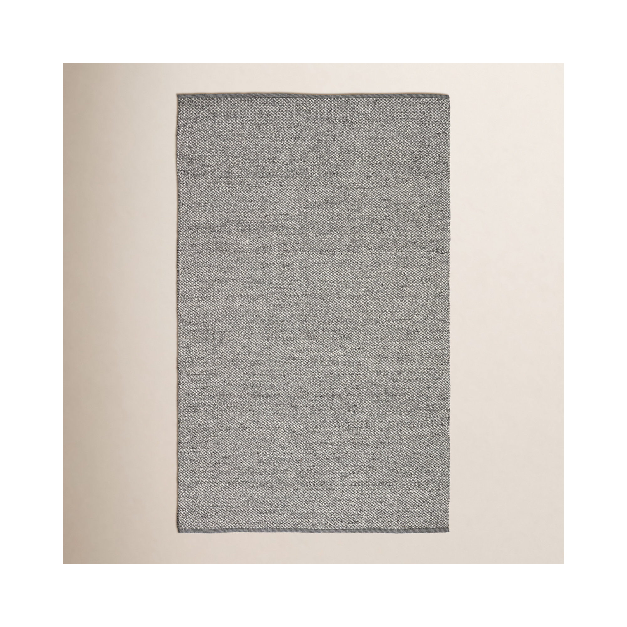 Gramercy Recycled P.E.T Monument/Antarctica/Iron Gate Indoor/Outdoor Rug, Rectangle 4' x 6'