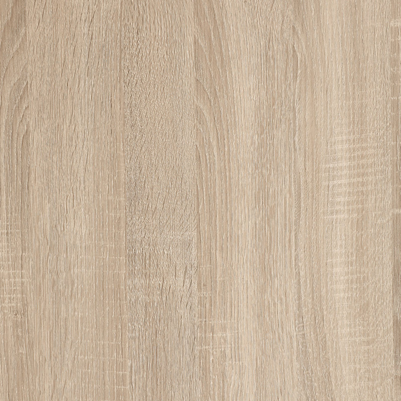 Table basse ronde en bois d'ingénierie à 1 tablette Altos Natural