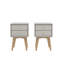 Manufactured Wood Bedside Table Sets of 2-230566990