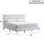 Lit Sinclair G001608-QB-UP BLÉ (matelas non inclus)-121061068