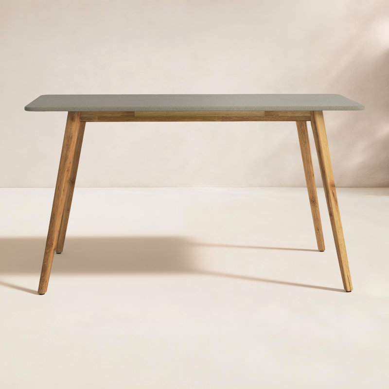Capps Rectangular Acacia Outdoor Dining Table , in. W in. D, 37" W x 69" L x 37" H