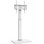 Support de plancher pivotant Fitueyes pour écrans plasma de 47 à 50 po avec tablettes, peut supporter jusqu'à 88 lb