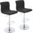 Tufted Fabric Bar Stools Set of 2, Adjustable Swivel Counter Height Barstools with Back, Upholstered Armless Airlift Bar Chairs for Kitchen Dining Cafe-33198492-118609826-118611200