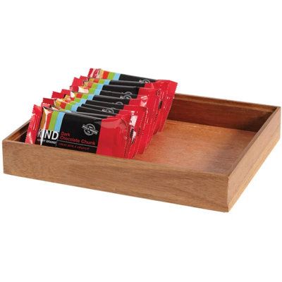 GET Enterprises WB-1292WD-UR Urban Renewal 12" X 9" X 2" Urban Rustic Rectangular Stackable Wood Display Box 304AB2053DF24E30BE125EC92B2596B9
