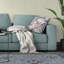 Coussin décoratif floral intérieur / extérieur réversible-99151583-99151582