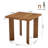 31.5'' Square Solid Wood Dining Table