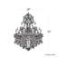 La Scala 15 Light 28in x 32in Chandelier in Florentine Bronze with Clear Radiance Crystals-2082214765-2082214767