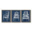 Garden Structures I - Ensemble de 2 peintures sur toile encadrées-1451288374-1451288378