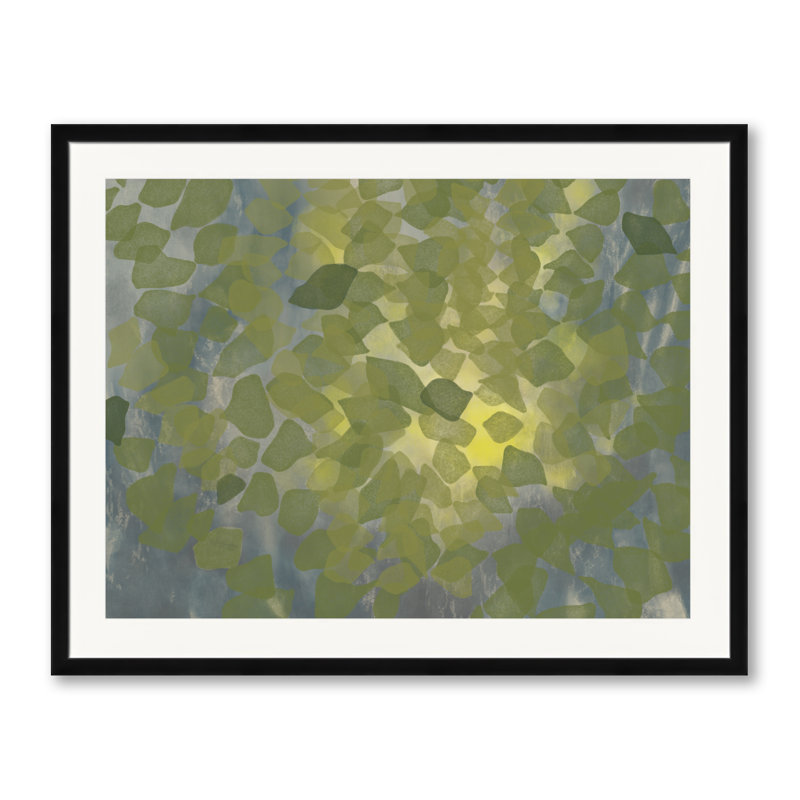 Rising Print by Trish Sierer, Black Framed Paper, 24" H x 30" W