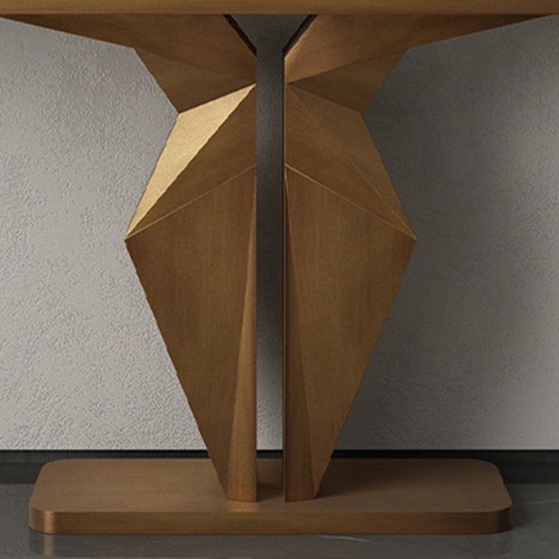 Console italienne de luxe italienne, 33.5" H x 55.1" W x 15.7" D