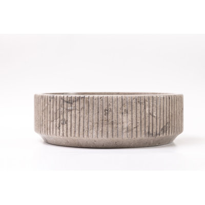 Goleta Marble Round Vessel Sink