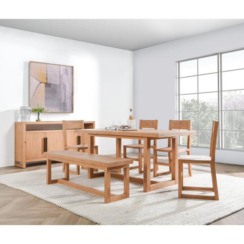 Modica Pine Dining Table Set