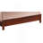 Elegant Transitional Queen Bed In Cherry