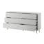 Stobie 154.4 cm W Chest of 6 Drawers-1102649584
