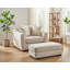 Ensemble de chaise et repose-pieds Hifza