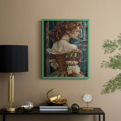 Reproduction encadrée WOMEN Series cmxxxix - bois massif