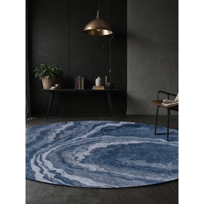 Machine Washable Grey Area Rug