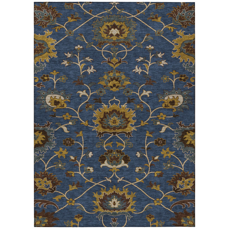 Machine Washable Indoor/Outdoor Chantille ACN2290 Global Rug, Rectangle 10' x 14'