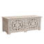 Banc de rangement en bois massif Harleen-1709856945