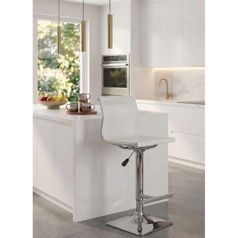 Tabouret Veilla, Blanc