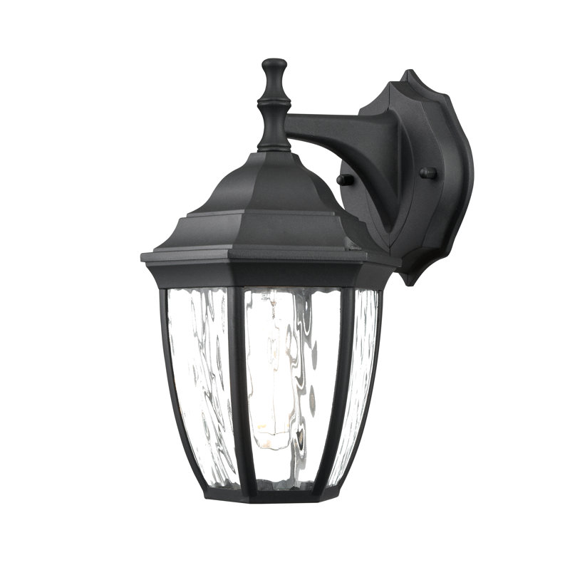 Coady 10.76" Tall Steel Wall Light with Water Glass