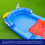 HeroKiddo Ocean Shark Inflatable Water Slide Bounce House Combo (with Pool and Blower)