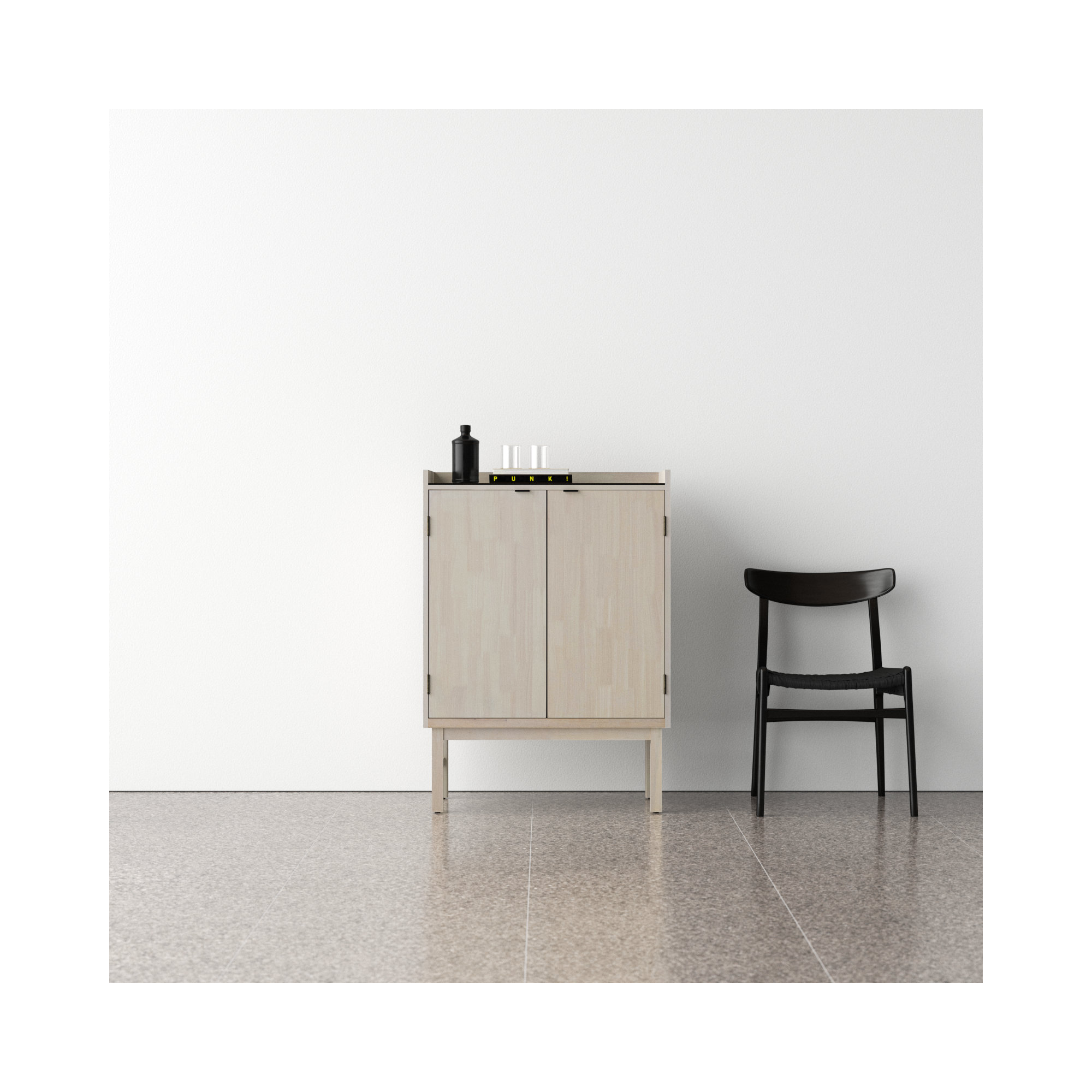 Fay 30'' Bar Cabinet, Natural