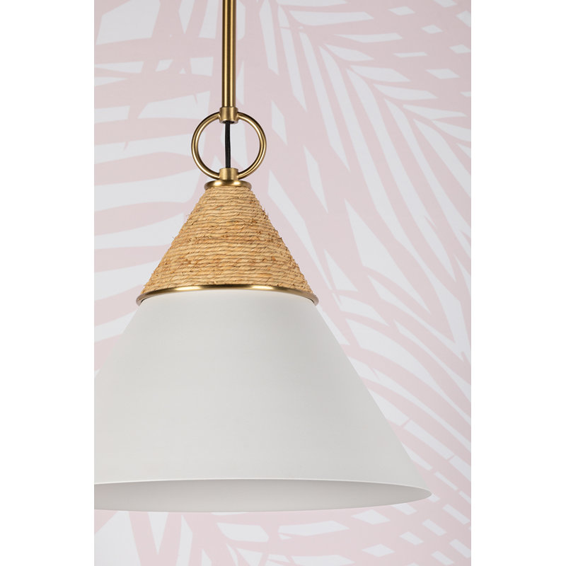 Luminaire suspendu Mica par MEGAN MOLTEN, H 16,5 po x l 13 po x P 13 po
