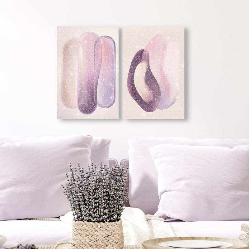 Berry Love Set Set by Oliver Gal, 30"H x 20"W, Gallery Wrapped