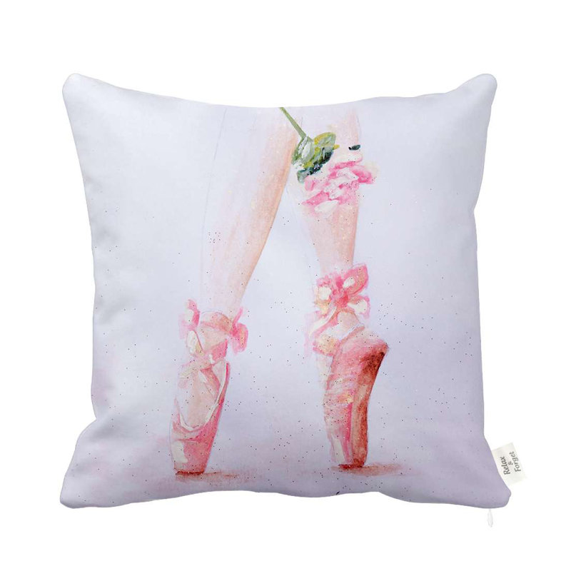 Housse et insert de coussin carré Ballerina