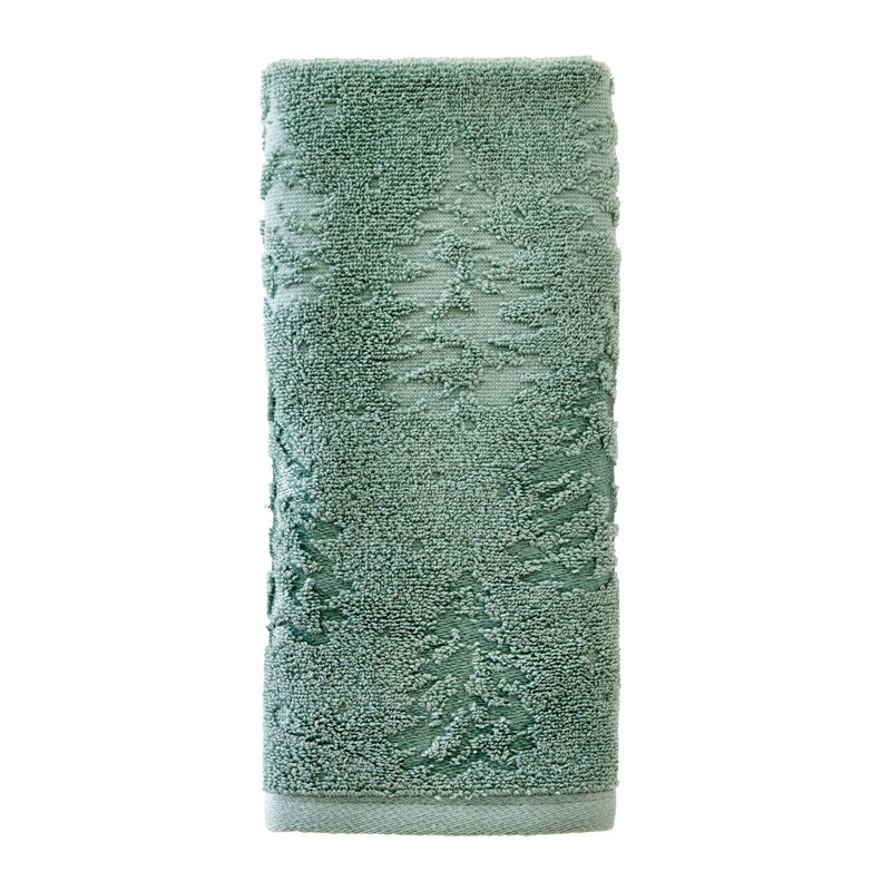 WISPY TREES JACQUARD HAND-SAGE
