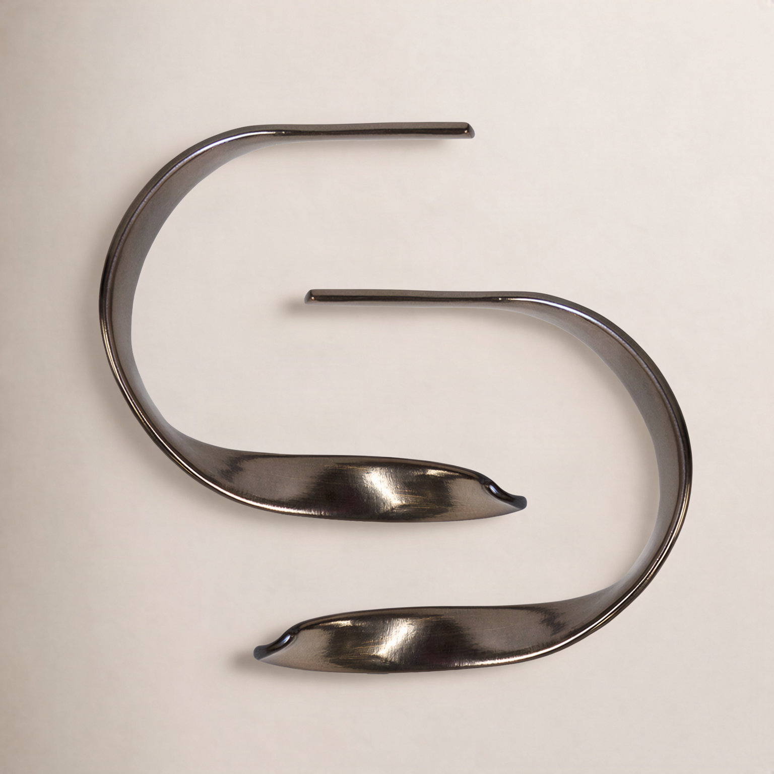 Presley Curtain Holdback, Plated Brushed Oil Rubbed Bronze