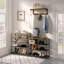 Macpherson Iron 5 - Hook Wall Mounted Coat Rack