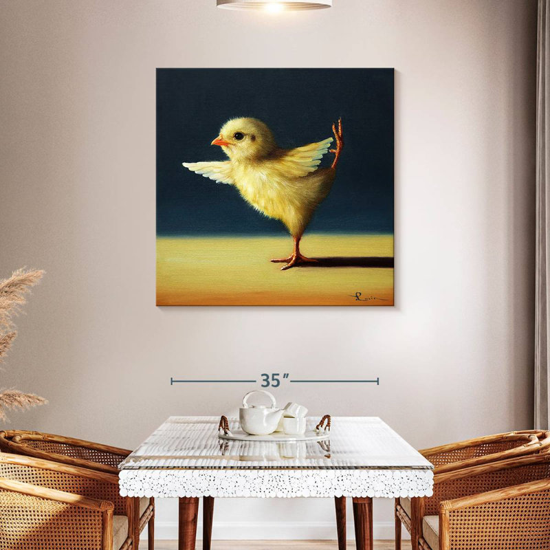 Ketti Yoga Chick Dancer Pose, 39" H x 39" W