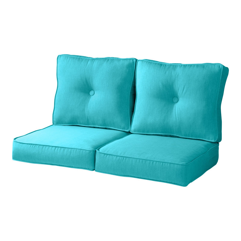 Sunbrella 4-Piece Deep Seat Cushion Set, Aruba