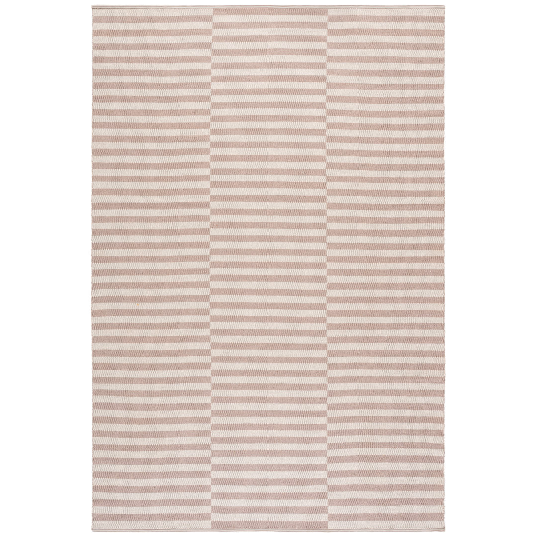 Dunkin Geometric Cotton Hand Woven Area Rug