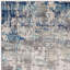 Glosco Abstract Splash Blue/Grey Area Rug-136710044