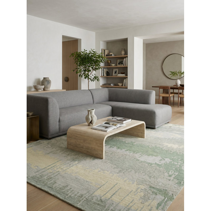 Cove Hand Tufted New Zealand Wool Area Rug, 8'X10'