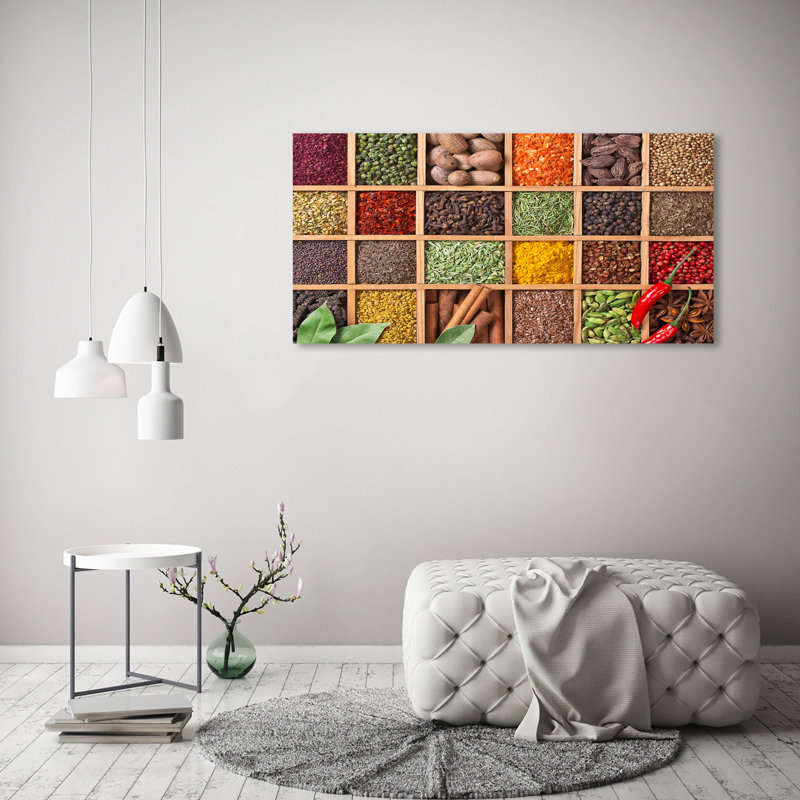 Spices And Herbs - Wrapped Canvas Print